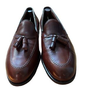 FootJoy Classics Men's Brown Leather Tassel Loafer Shoes Size 10 C